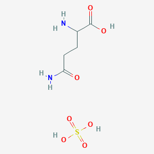 2,5-Diamino-5-oxopentanoic acid;sulfuric acid | C5H12N2O7S | CID 428402 ...