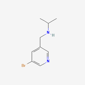 N-((5-Bromopyridin-3-yl)methyl)propan-2-amine