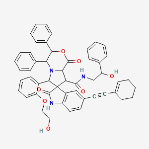 5-[2-(1-cyclohexenyl)ethynyl]-6'-[2-(2-hydroxyethoxy)phenyl]-N-(2