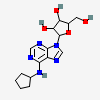 an image of a chemical structure CID 4402