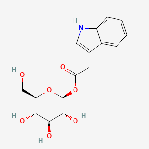 1 O Indol 3 Ylacetyl Beta D Glucose C16h19no7 Pubchem