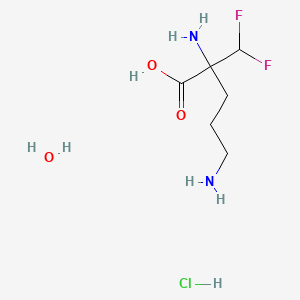 	Eflornithine hydrochloride hydrate