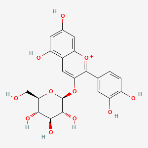 Cyanidin 3 O Glucoside C21h21o11 Pubchem