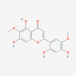 5724 Tetrahydroxy 65 Dimethoxyflavone C17h14o8