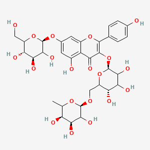 Kaempferol 3-rutinoside-7-glucoside | C33H40O20 - PubChem