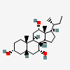 an image of a chemical structure CID 445514