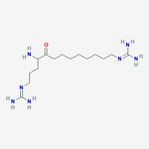 Muscarinic receptor antagonist 1 | C15H33N7O | CID 44575653 - PubChem