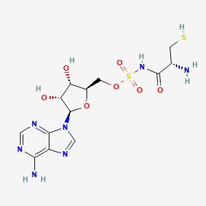 5 O N L Cysteinyl Sulfamoyl Adenosine C13h19n7o7s2 Pubchem