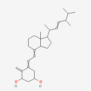 (1R,3S,E)-5-((E)-2-((1R,3aS,7aR)-1-((2R,5S,E)-5,6-dimethylhept-3-en-2-yl)-7a-methyl-octahydroinden-4-ylidene)ethylidene)-4-methylenecyclohexane-1,3-diol