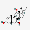an image of a chemical structure CID 447939