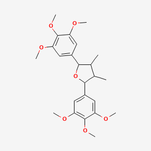 Grandisin | C24H32O7 | CID 4485701 - PubChem