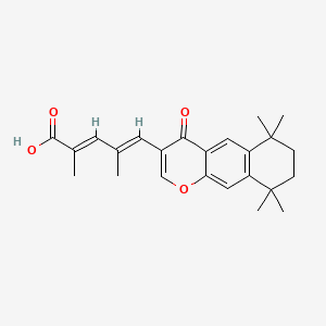 2e 4e 2 4 Dimethyl 5 6 6 9 9 Tetramethyl 4 Oxo 6 7 8 9 Tetrahydro 4h Benzo G Chromen 3 Yl Penta 2 4 Dienoic Acid C24h28o4 Pubchem