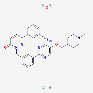 Tepotinib hydrochloride monohydrate.png