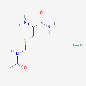 H Cys Acm NH2.HCl C6H14ClN3O2S CID 46735193 PubChem