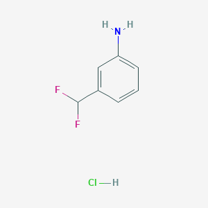 3-(Difluoromethyl)aniline hydrochloride