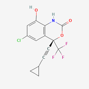 (4S)-6-Chloro-4-(2-cyclopropylethynyl)-1,4-dihydro-8-hydroxy-4-(trifluoromethyl)-2H-3,1-benzoxazin-2-one; 8-Hydroxyefavirenz