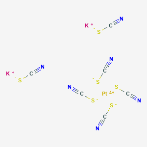 Potassium hexathiocyanatoplatinate | C6K2N6PtS6 | CID 49868427 - PubChem