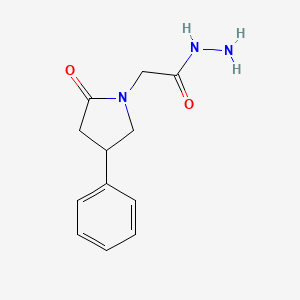 Phenylpiracetam hydrazide.png