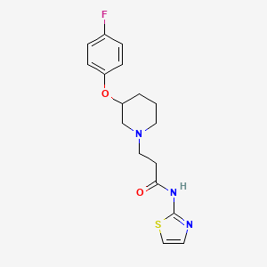 ADB–FUBINACA (N-(1-amino-3,3-dimethyl-1-oxobutan-2-yl)-1-(4-fluorobenzyl)-1H-indazole-3-carboxamide) image