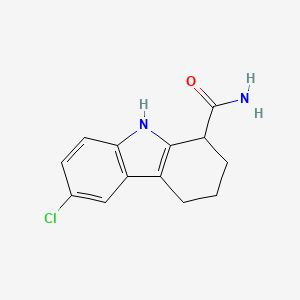 6-chloro-2,3,4,9-tetrahydro-1H-carbazole-1-carboxamide