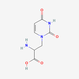 1(2H)-Pyrimidinepropanoic acid, α-amino-3,4-dihydro-2,4-dioxo-, (αS)-