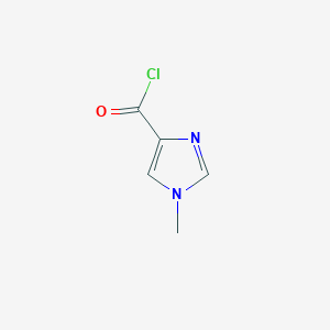 1-Methyl-1H-imidazole-4-carbonyl chloride | C5H5ClN2O | CID 51341982 ...