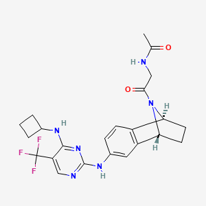 N-(2-((1S,4R)-6-((4-(Cyclobutylamino)-5-(trifluoromethyl)pyrimidin 