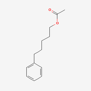 5-Phenylpentyl acetate | C13H18O2 | CID 527291 - PubChem