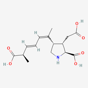 Domoic acid | C15H21NO6 - PubChem