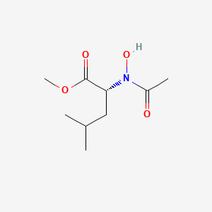 2-(Acetyl-hydroxy-amino)-4-methyl-pentanoic acid methyl ester ...