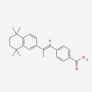 Benzoic acid, 4-[(1E)-2-(5,6,7,8-tetrahydro-5,5,8,8-tetramethyl-2-naphthalenyl)-1-propen-1-yl]-