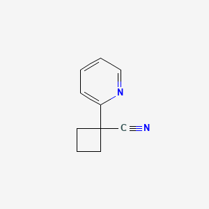 1-(Pyridin-2-yl)cyclobutanecarbonitrile