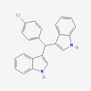 1,1-bis(3-indolyl)-1-(p-chlorophenyl)methane