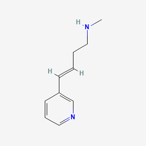 	(E)-N-methyl-4-(pyridin-3-yl)but-3-en-1-amine