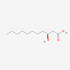 Undecanoic acid, 3-hydroxy-, (S)- | C11H22O3 | CID 5312873 - PubChem
