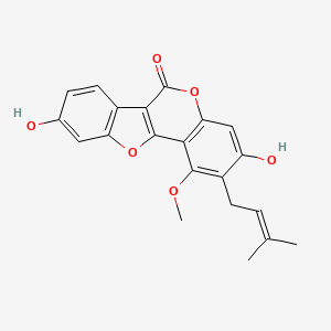 Glycyrol | C21H18O6 | CID 5320083 - PubChem