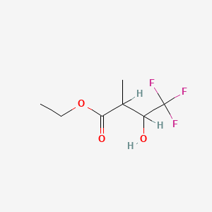 Ethyl 3-hydroxy-2-methyl-4,4,4-trifluorobutyrate