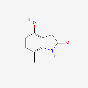 4-Hydroxy-7-methylindolin-2-one | C9H9NO2 | CID 53399320 - PubChem