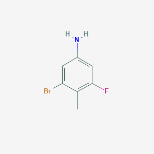 3-Bromo-5-fluoro-4-methylaniline