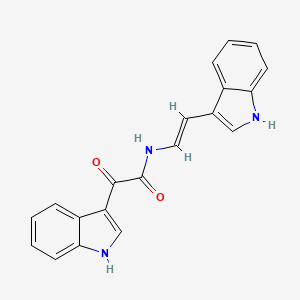 Coscinamide B | C20H15N3O2 | CID 5352104 - PubChem