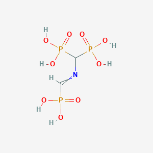 N-phosphono methylene amino methane diphosphonic acid | C2H8NO9P3 | CID ...