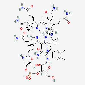 Cyanocobalamin (Vitamin B12) | C63H88CoN14O14P | CID 5460135 ...