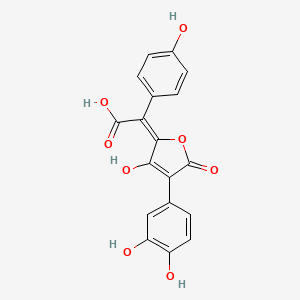 Xerocomic acid | C18H12O8 | CID 54730624 - PubChem