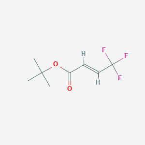 tert-Butyl 4,4,4-trifluoromethylcrotonate