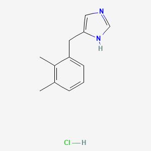 4-[(2,3-dimethylphenyl)methyl]-1h-imidazole monohydrochloride