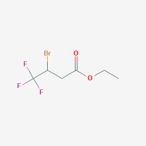 Ethyl 3-bromo-4,4,4-trifluorobutyrate