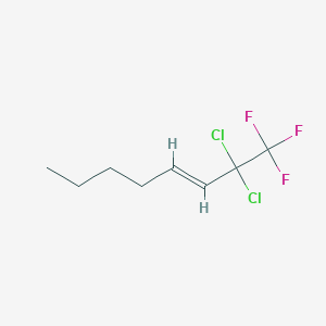 2,2-Dichloro-1,1,1-trifluorooct-3-ene