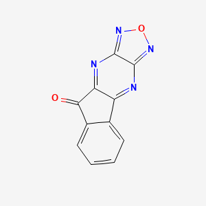 9H-Indeno-[1,2-e]-[1,2,5]-oxadiazolo-[3,4-b]-pyrazin-9-one