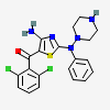 an image of a chemical structure CID 57055987