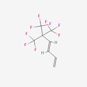 5,5-Bis(trifluoromethyl)-6,6,6-trifluorohexa-1,3-diene